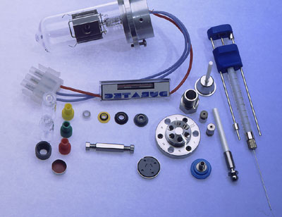 deuterium lamps, tungsten lamps, xenon lamps, d2, ld2d2, duranium, pistons, seals, valves