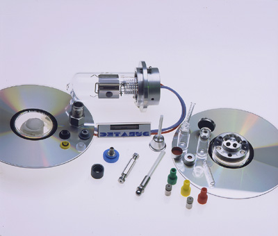 vials, caps, septa, syringes, fittings, adapter, tubings