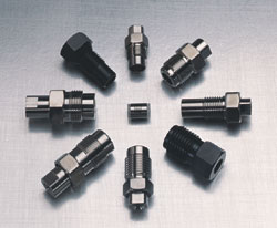 inlet, outlet, valve, transducer, sapphire, ceramic